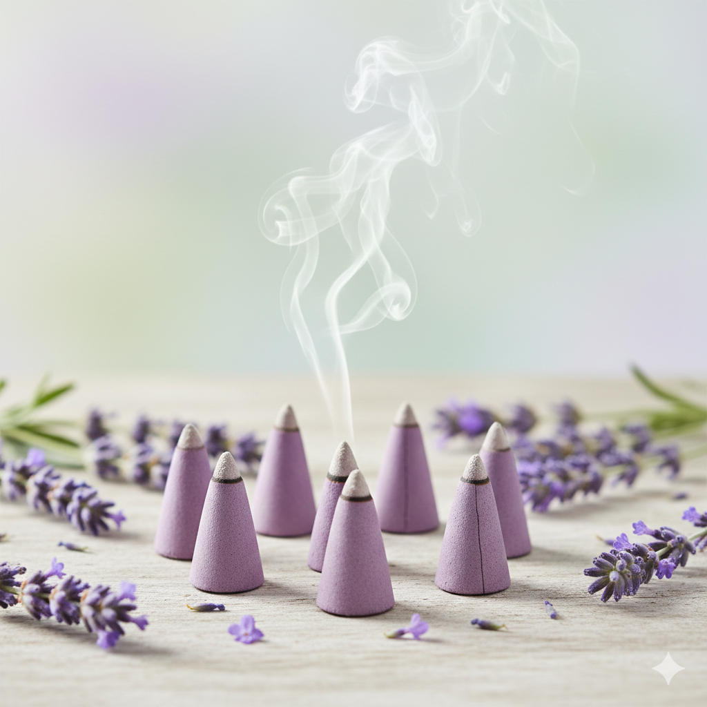 Lavender Cones